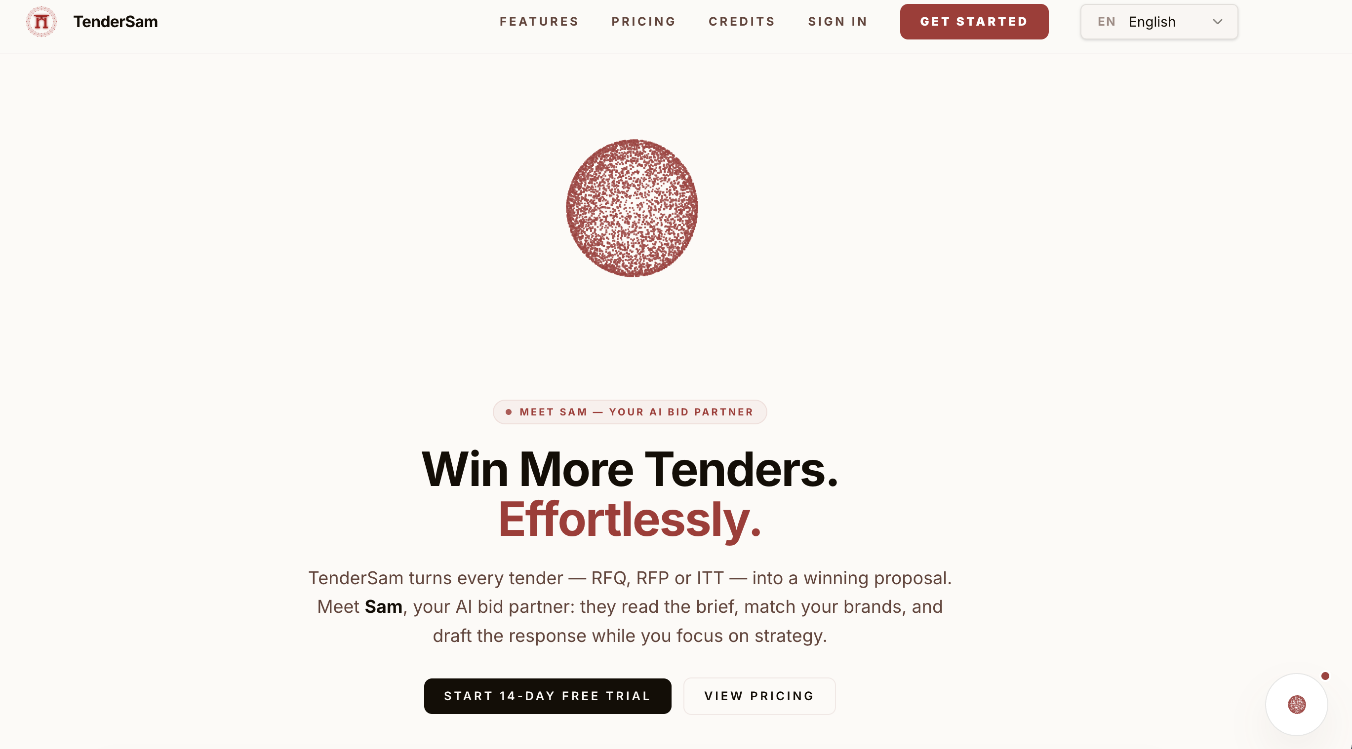 TenderSam AI Tender Platform